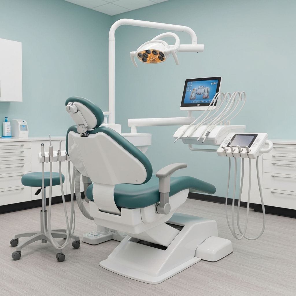 Poltrona odontoiatrica ergonomica