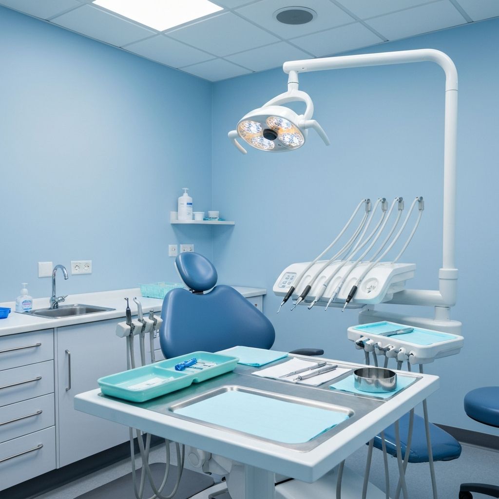 Sala trattamenti sterilizzata